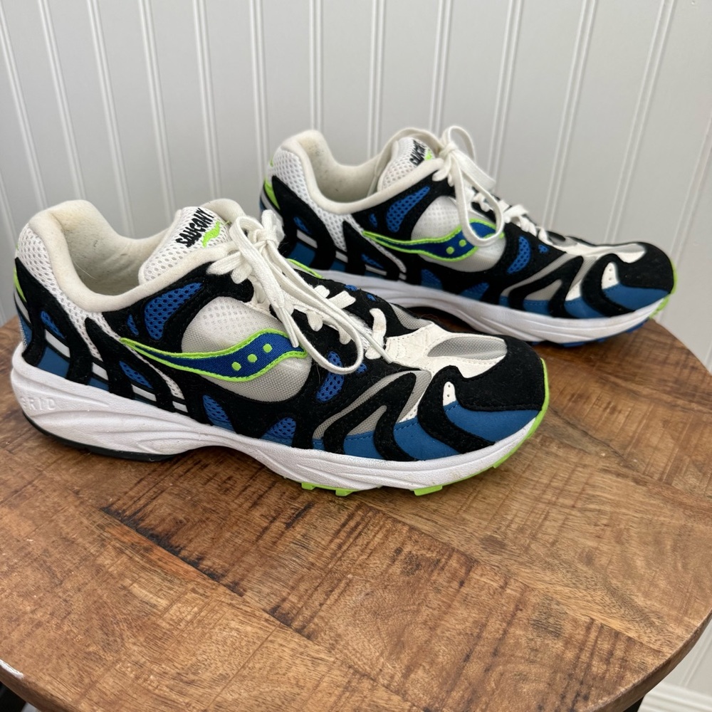 Saucony Mens Grid Azura Mesh Gym Running Shoes Sneakers